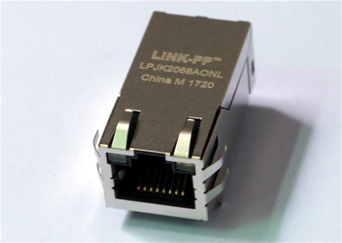 1000Base - T POE Magnetic Rj45 Socket Shielded W/LED ...