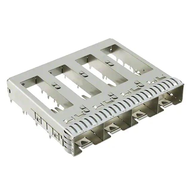 2169260-1 SFP+ Cage Ganged 1 X 4 Connector NO Lightpipe Through Hole 0